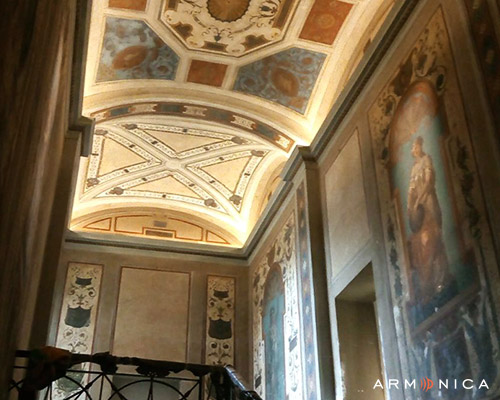 Installazione impianto di illuminazione a led @Palazzo Felizzano