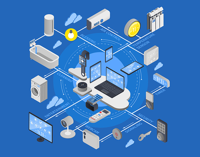 Come la domotica interconnette i vari dispositivi per una miglior gestione dell'impianto