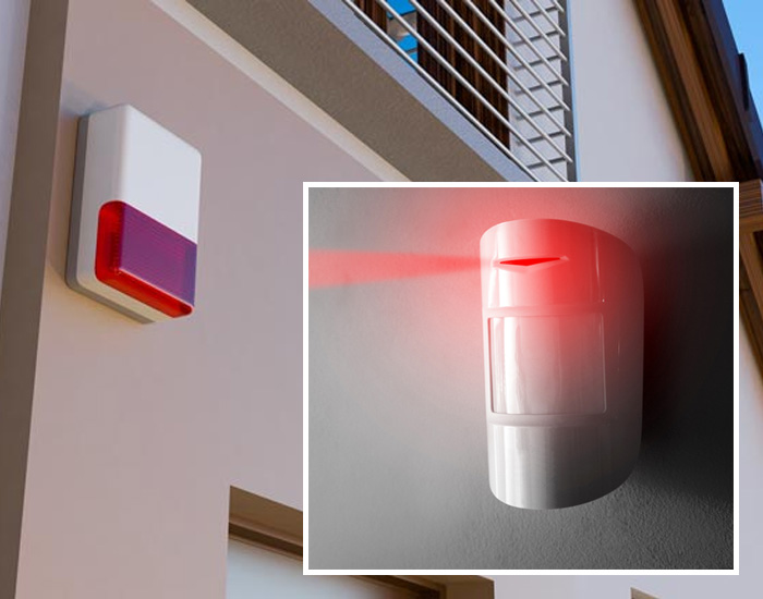 Impianti di sicurezza in Smart Home sensore volumetrico